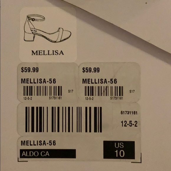 Pink satin sandals - Picture 3 of 3